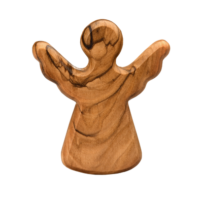 2.3” Personalized Olive Wood Guardian Angel