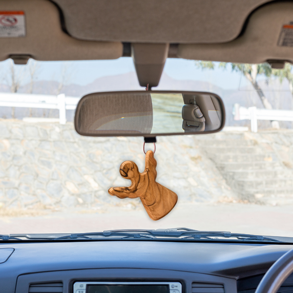 4” Personalized Olive Wood Guardian Angel